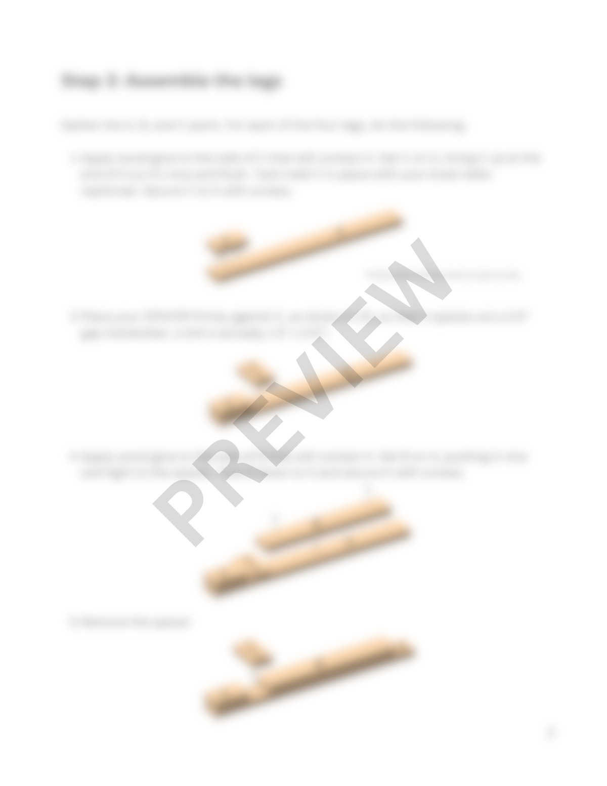 Workbench Woodworking Plans – Digital PDF | 48" x 24" x 36.5" Shop Workbench