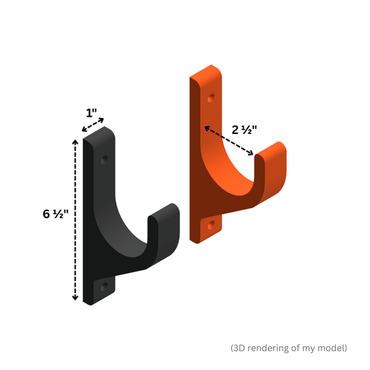 Garage Hooks – 2-Pack