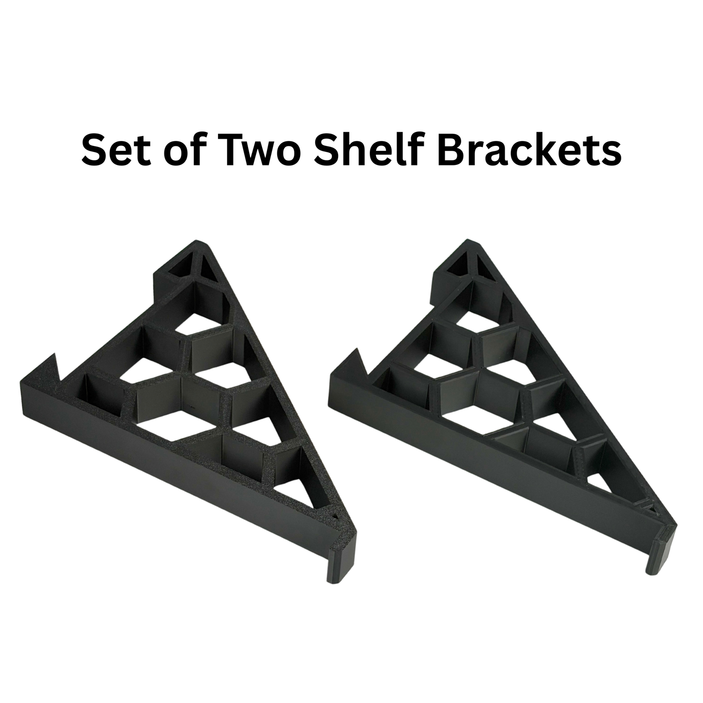 French Cleat Shelf Brackets – Set of 2 | Custom Depth & Thickness