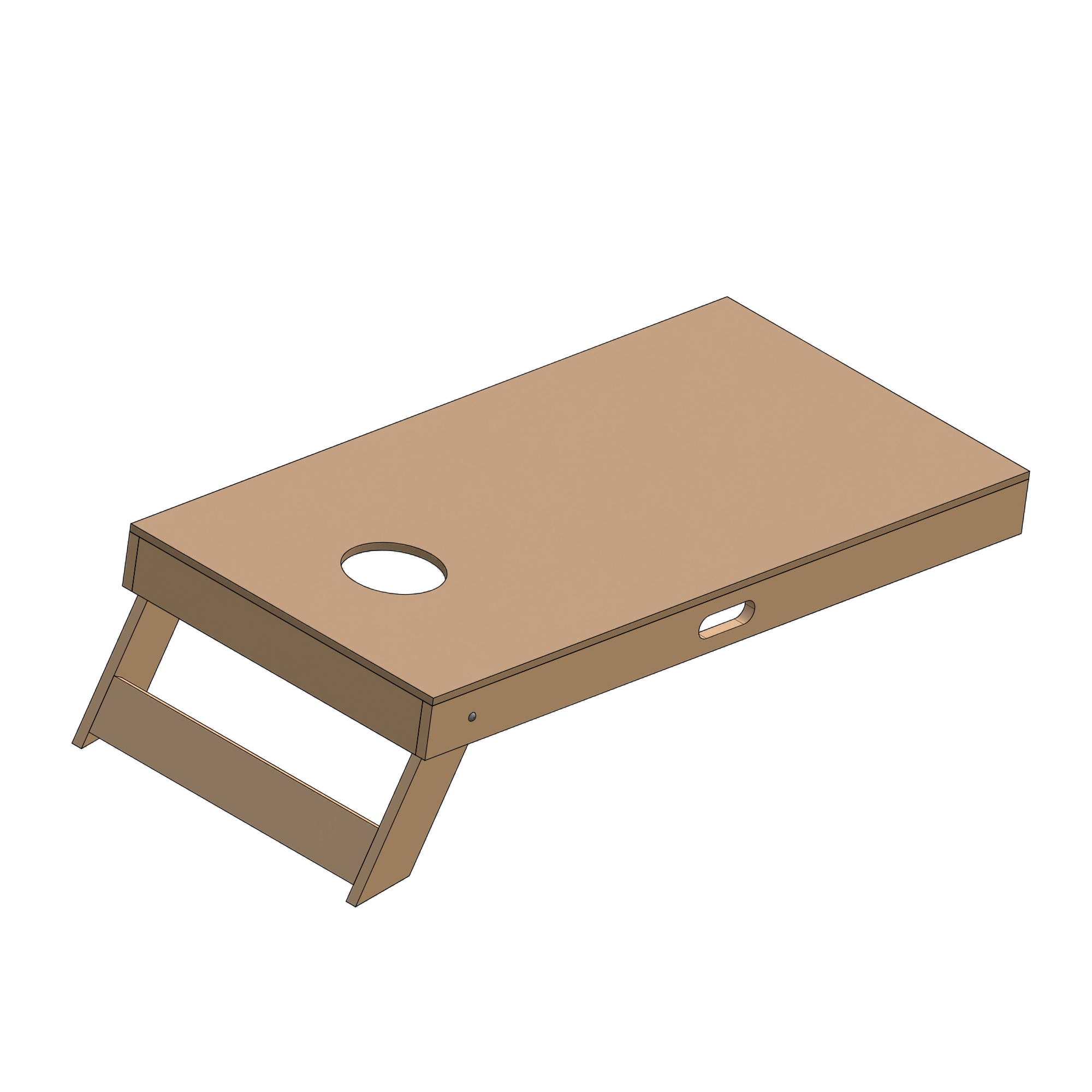 Cornhole Board Plans (PDF)