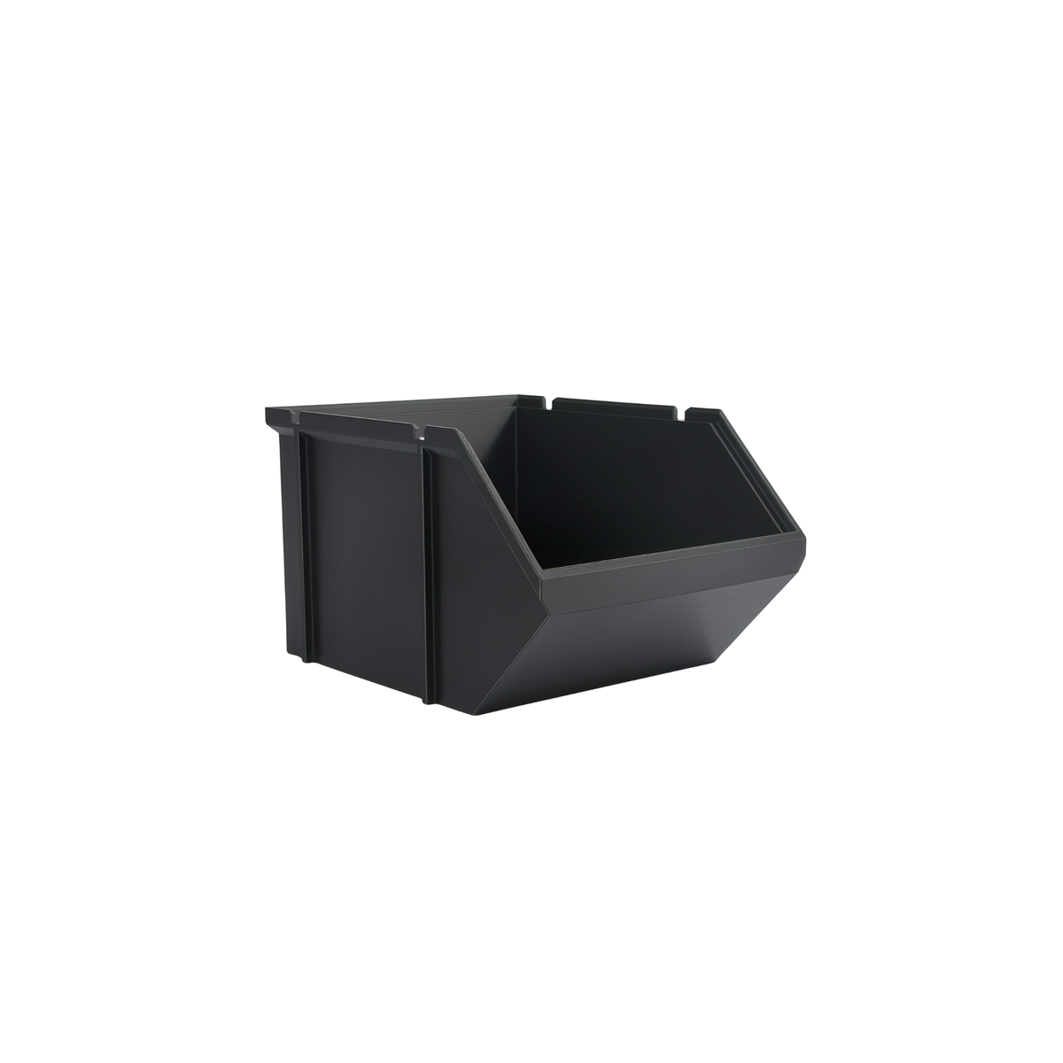 3D Printed Stackable Storage Bins – Set of 4