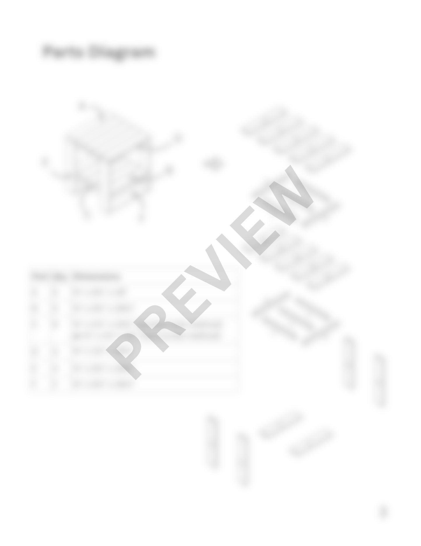 DIY Outdoor Side Table - Digital Woodworking Build Plans (PDF Download)