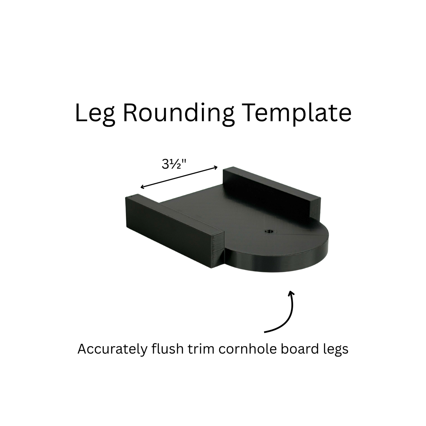 Cornhole Board Router Template Kit