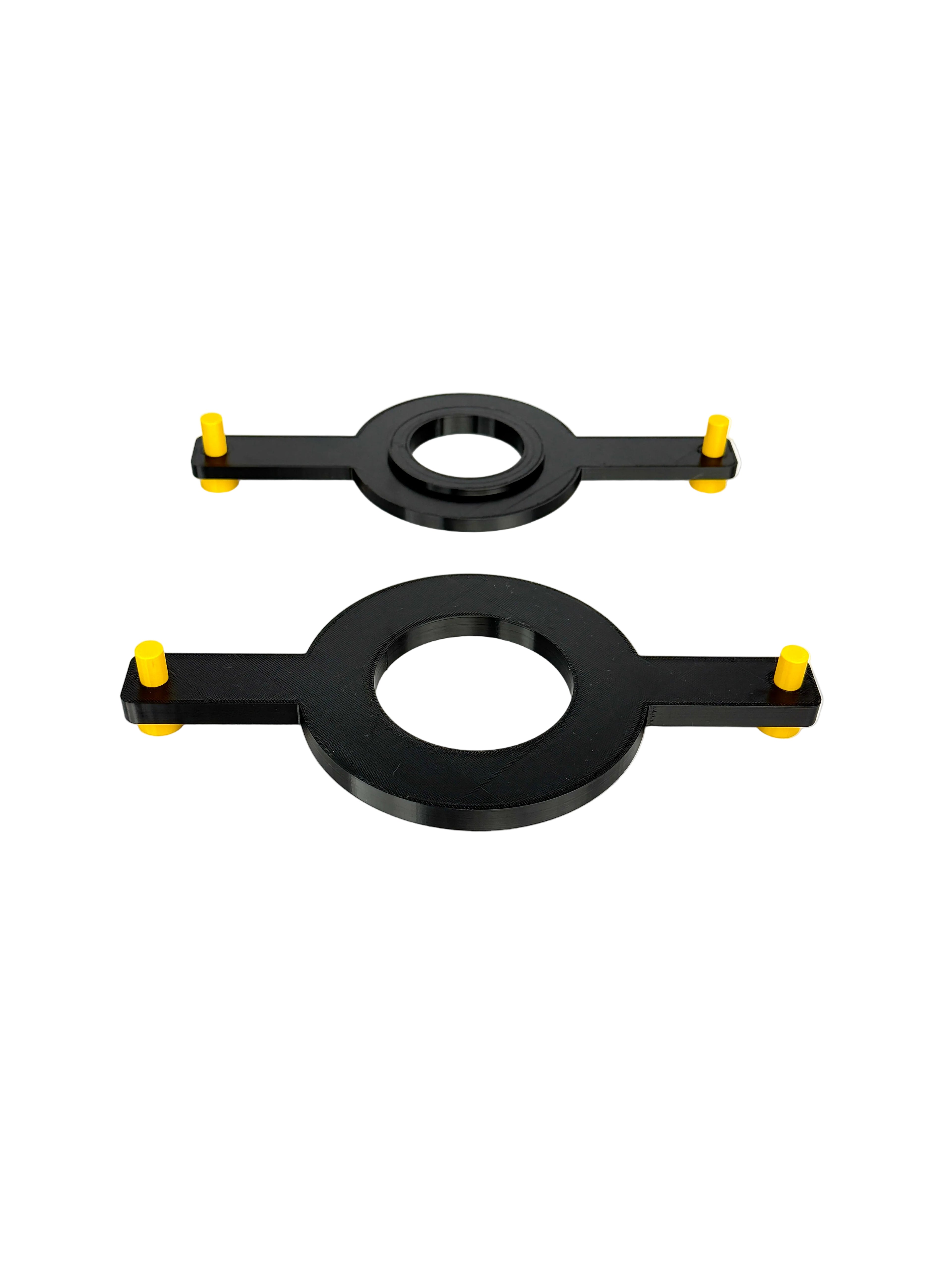 Router Template Jig Set for Power Grommet Outlets