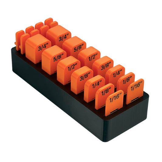 Setup Blocks & Spacers for Woodworking, Decking & Fencing – 1/16" to 3/4"