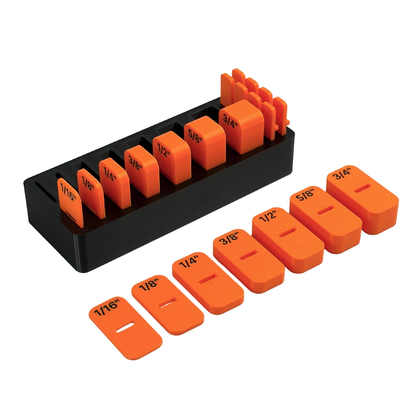 Setup Blocks & Spacers for Woodworking, Decking & Fencing – 1/16" to 3/4"