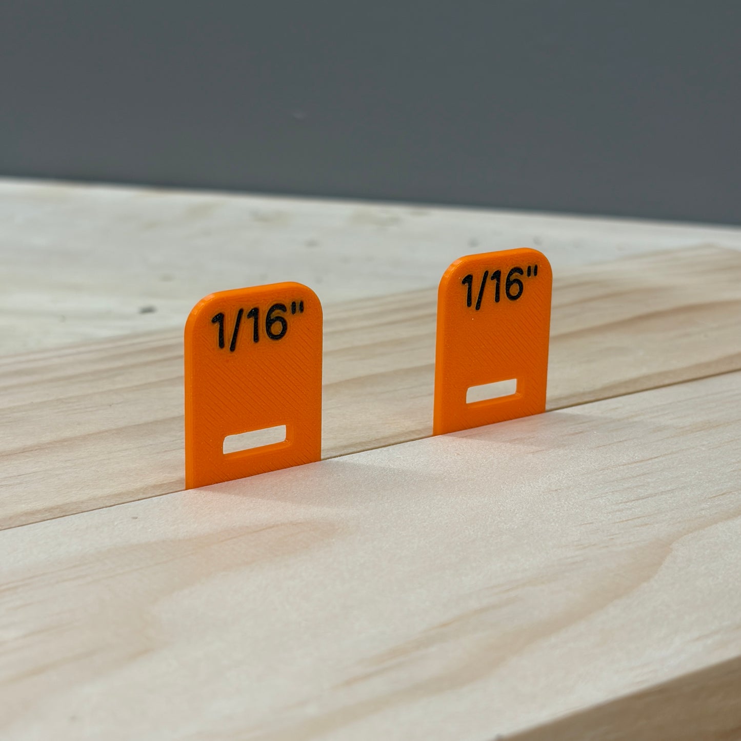 Setup Blocks & Spacers for Woodworking, Decking & Fencing – 1/16" to 3/4"