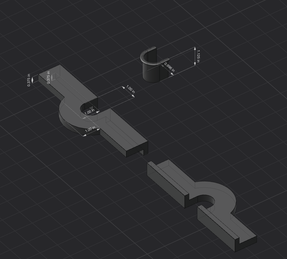 Cord Channel Router Template with Finishing Insert