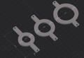 Self-Centering Router Template 3-Pack (2", 3", 4")
