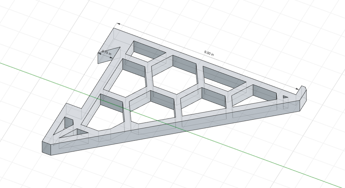 French Cleat Shelf Brackets – STL Digital File