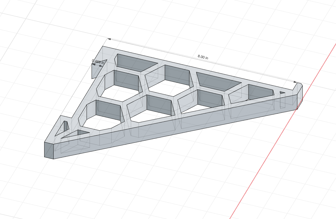 French Cleat Shelf Brackets – STL Digital File