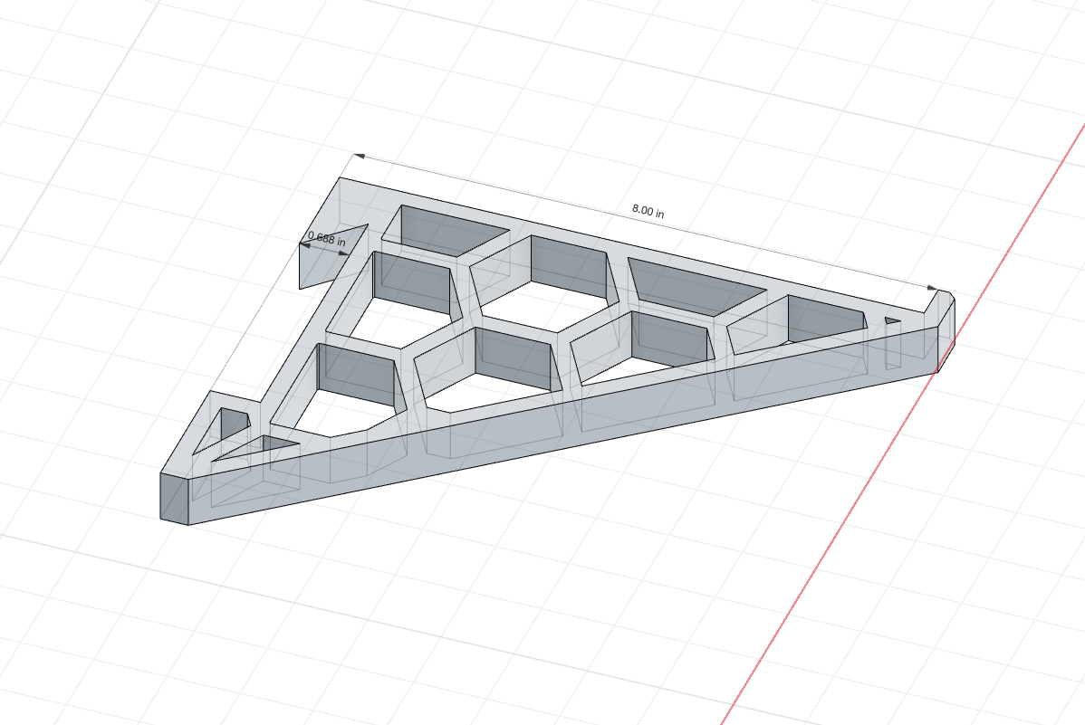 French Cleat Shelf Brackets – STL Digital File