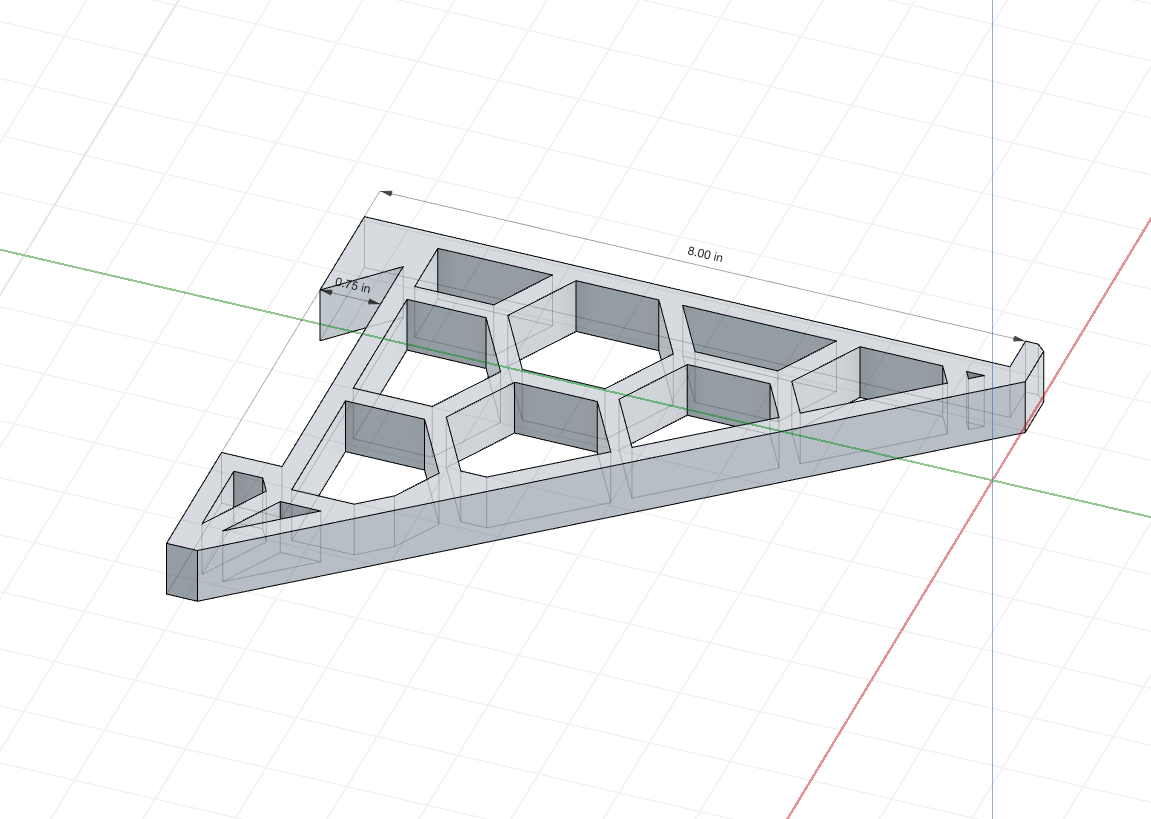 French Cleat Shelf Brackets – STL Digital File