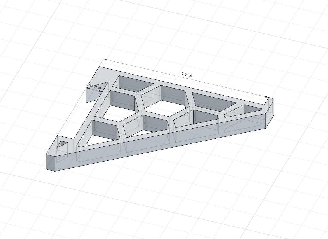 French Cleat Shelf Brackets – STL Digital File