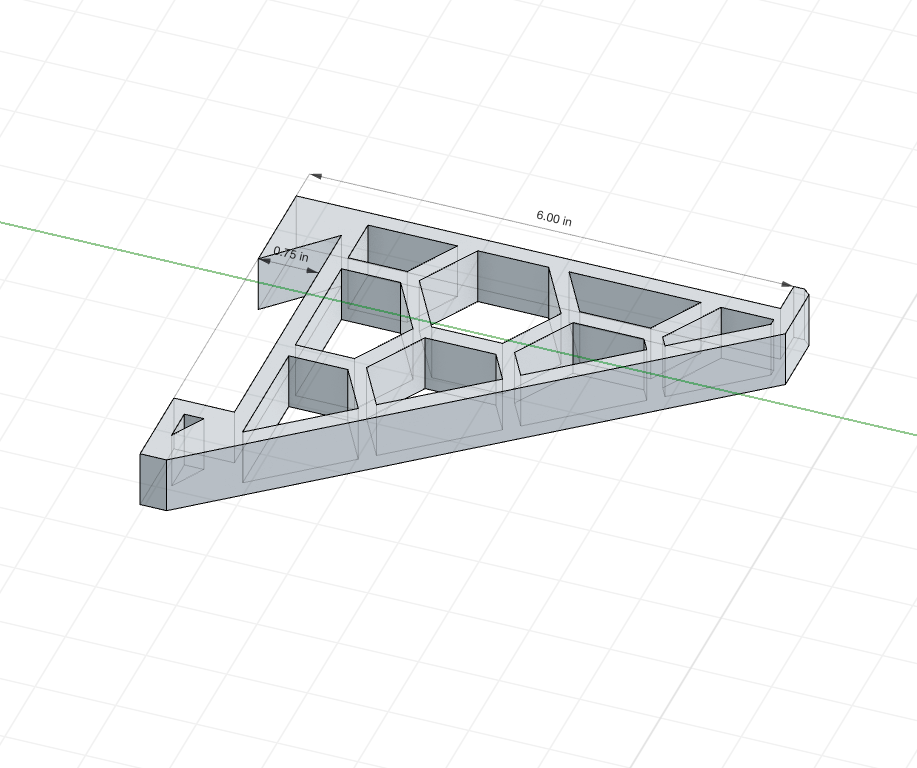 French Cleat Shelf Brackets – STL Digital File