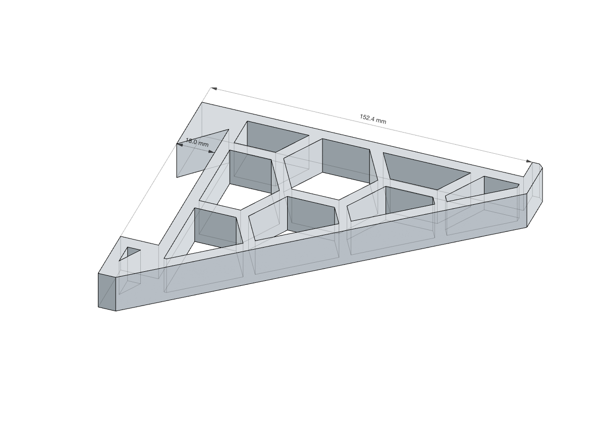 French Cleat Shelf Brackets – STL Digital File