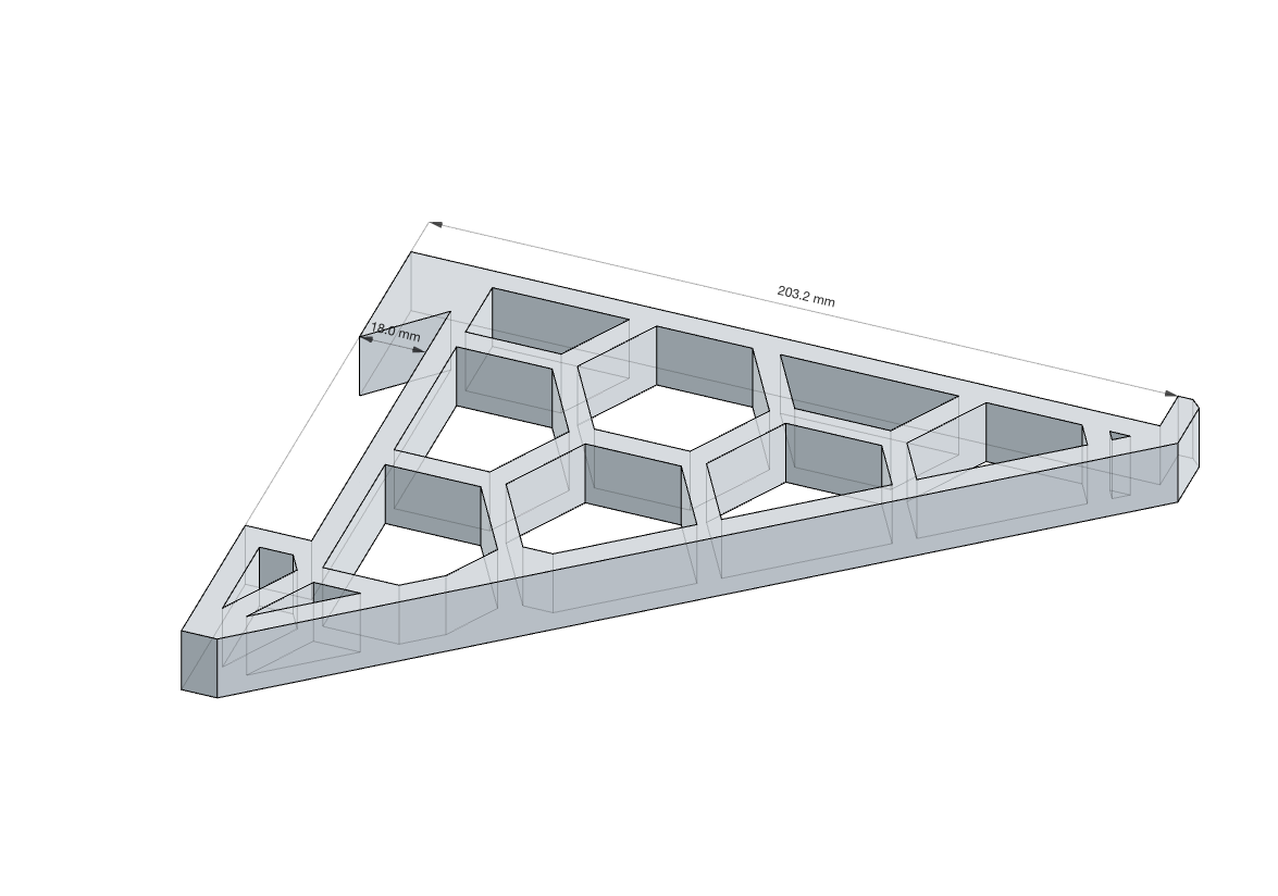French Cleat Shelf Brackets – STL Digital File