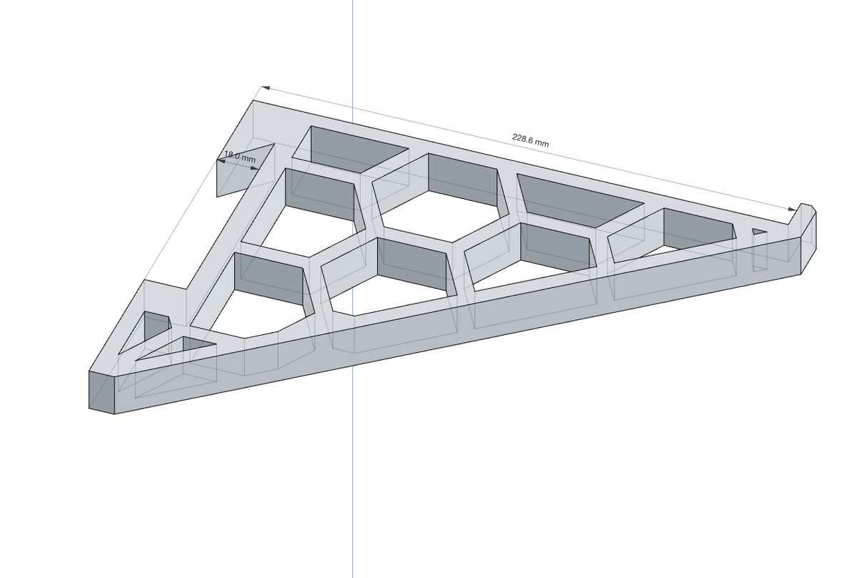 French Cleat Shelf Brackets – STL Digital File