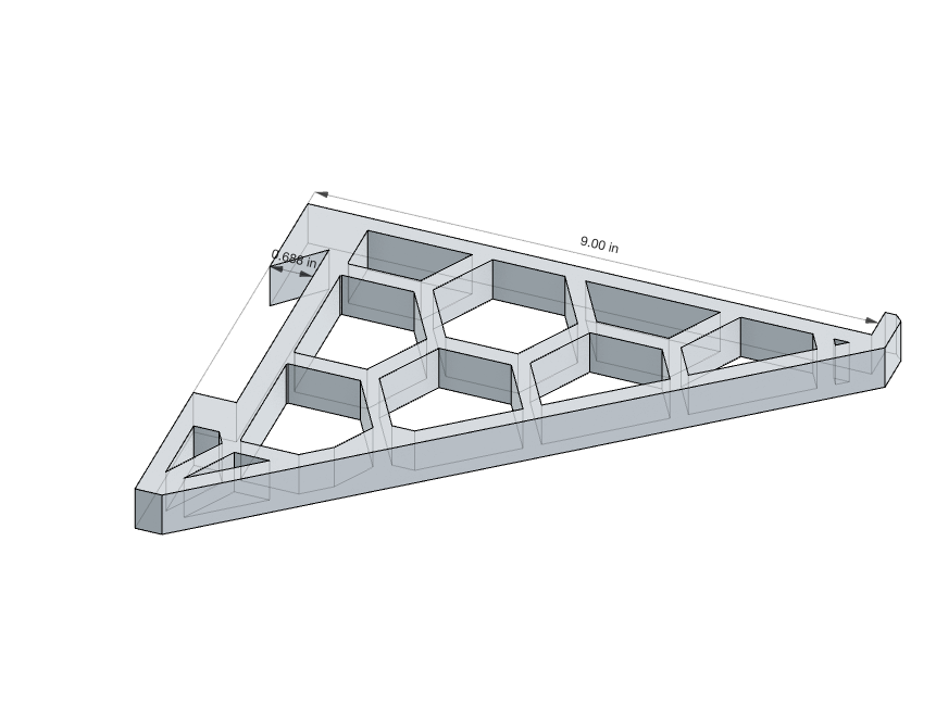 French Cleat Shelf Brackets – STL Digital File