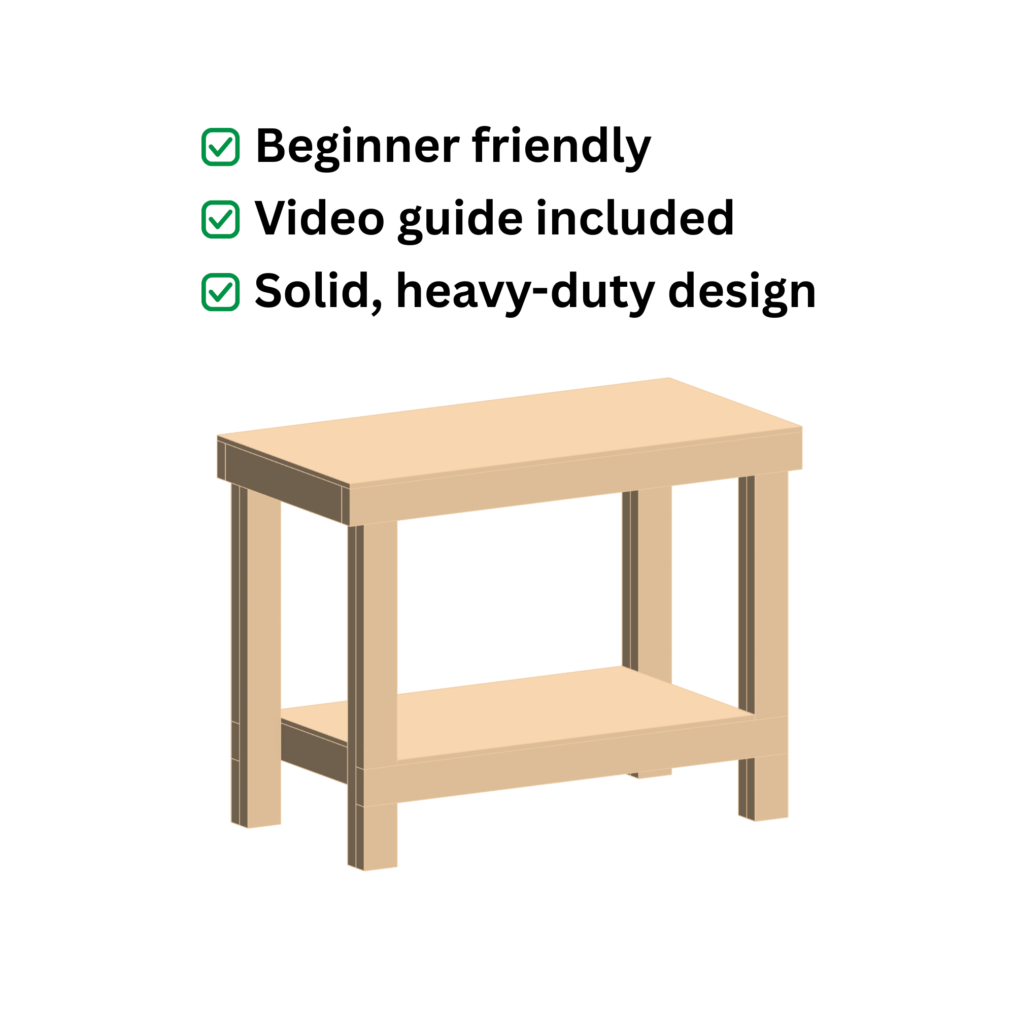 Workbench Plans (PDF Version)