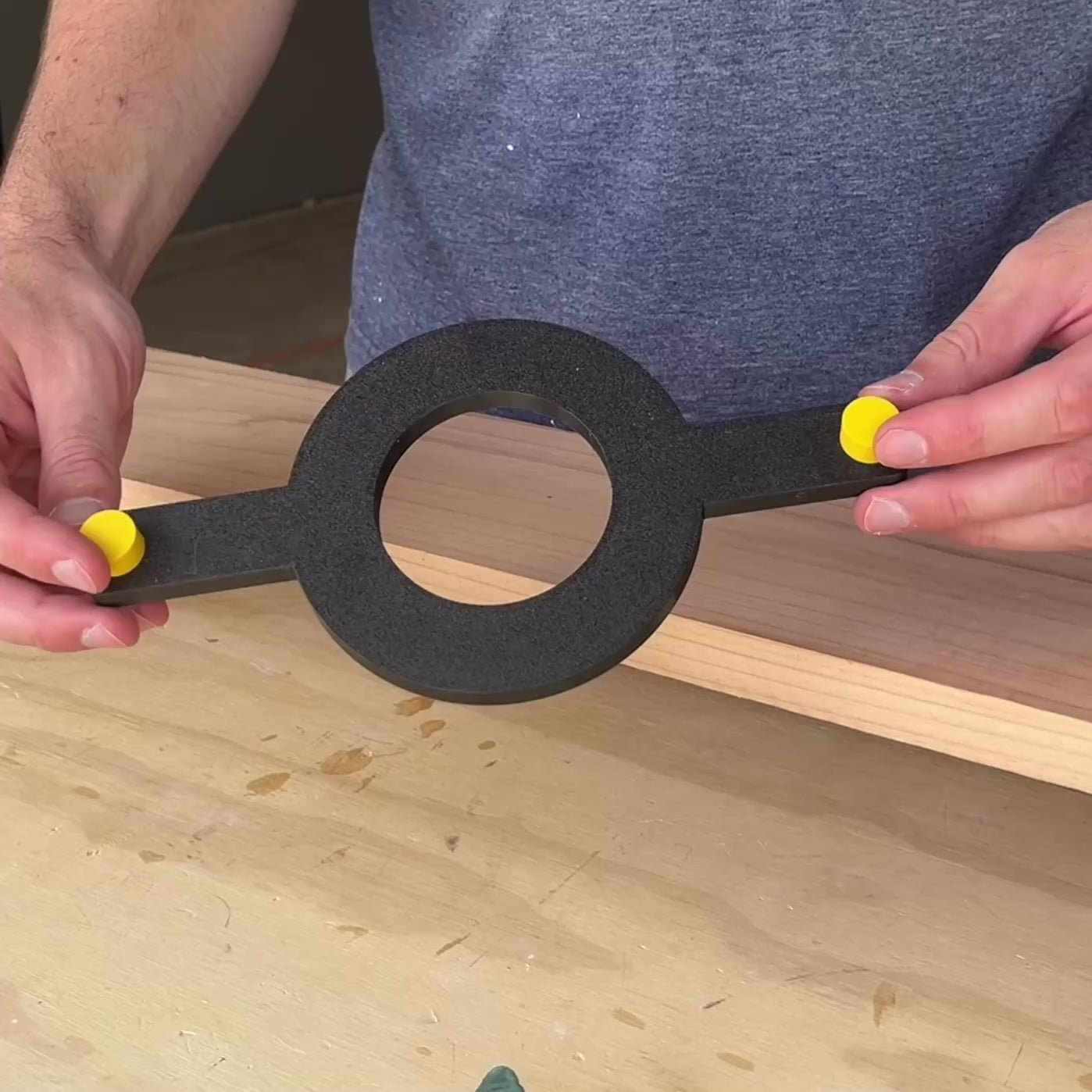 Self-Centering Router Template 3-Pack (2", 3", 4")